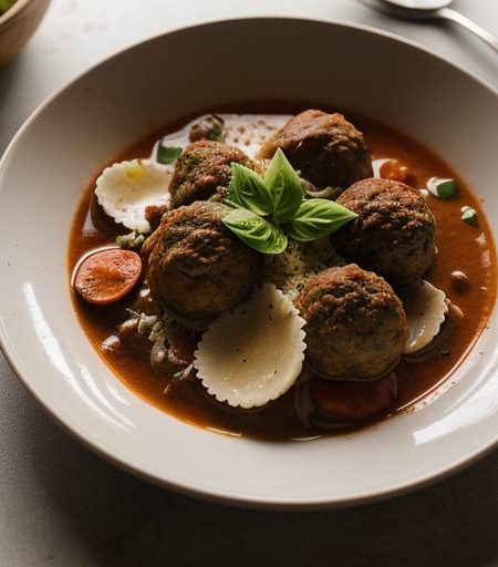 Italian Meatball Stew recipe image