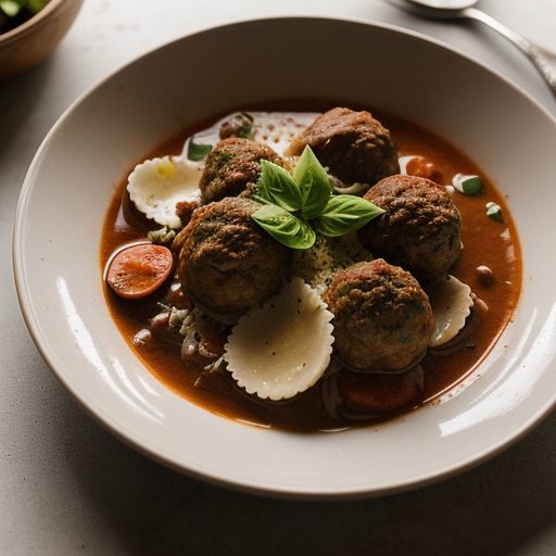 Italian Meatball Stew recipe image