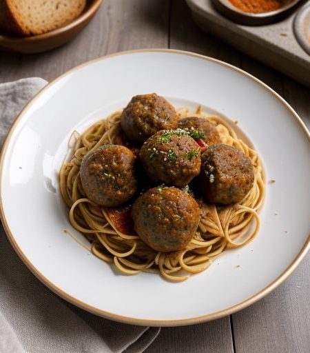 Italian Meatballs & Spaghetti recipe image