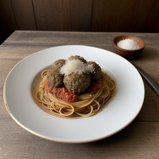Italian Meatballs and Spaghetti recipe image