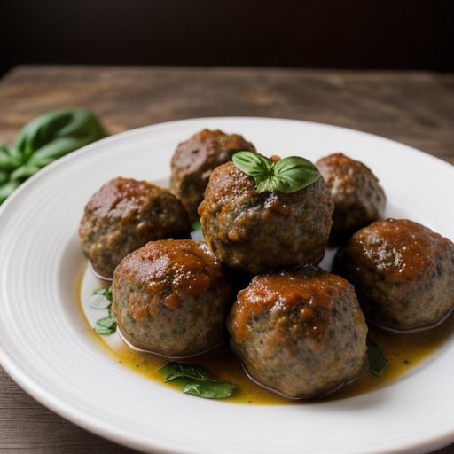 Italian Meatballs in a Basket recipe image