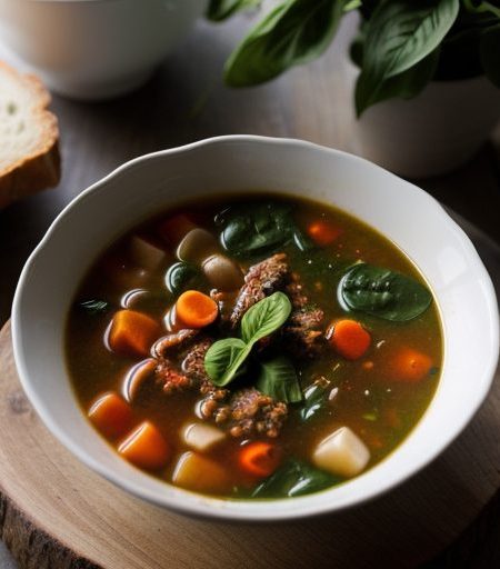 Italian Minestrone Soup recipe image