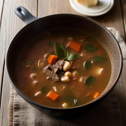 Italian Minestrone Soup - With Coke recipe image