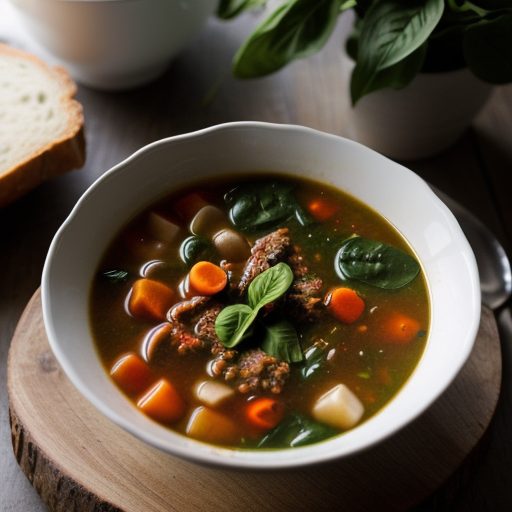 Italian Minestrone Soup recipe image