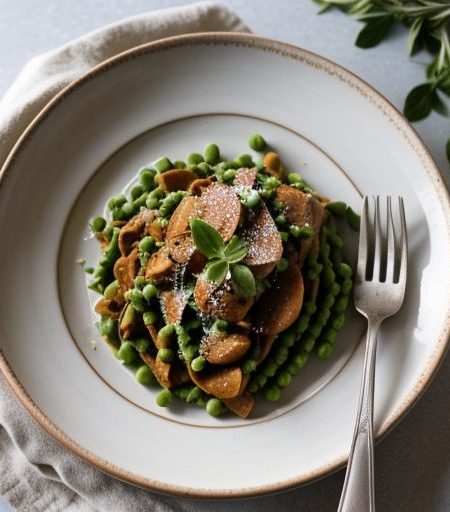 Italian Pasta & Peas recipe image