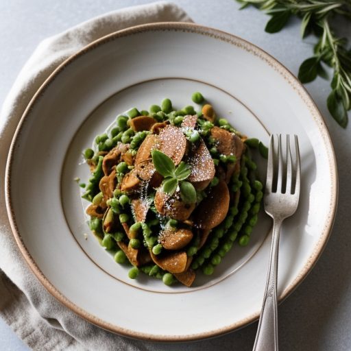 Italian Pasta & Peas recipe image