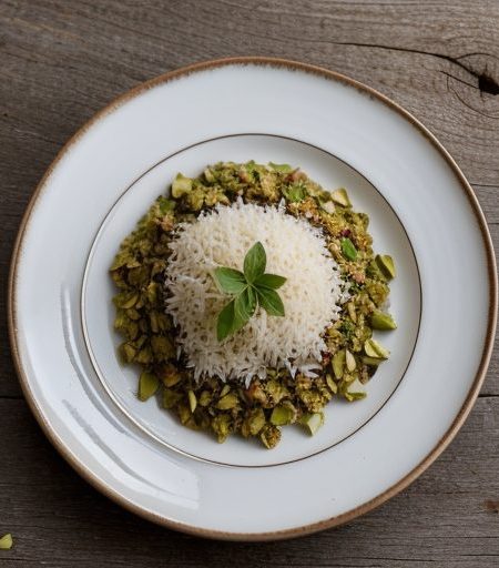 Italian Pistachio Pilaf recipe image