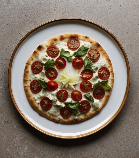 Italian Salad Pizza recipe image