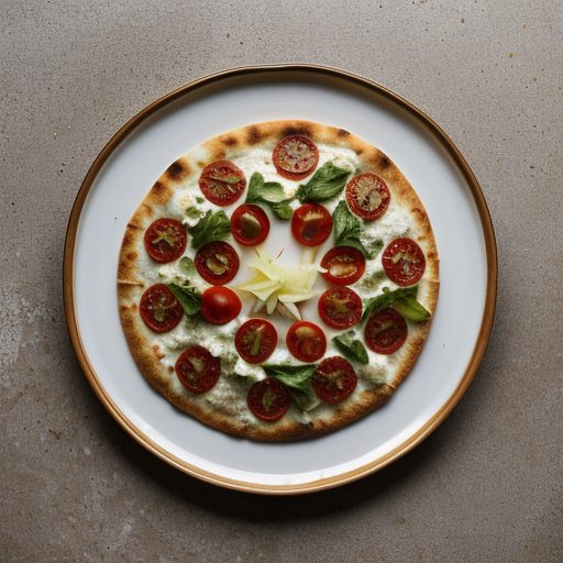 Italian Salad Pizza recipe image
