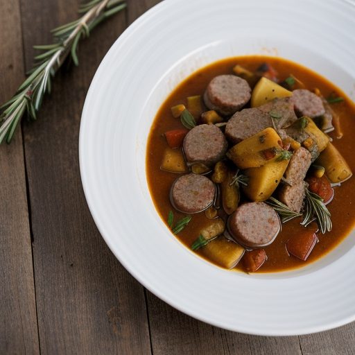 Italian Sausage & Harvest Vegetable Stew recipe image