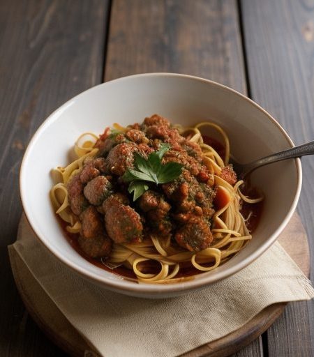 Italian Sausage Spaghetti Sauce recipe image