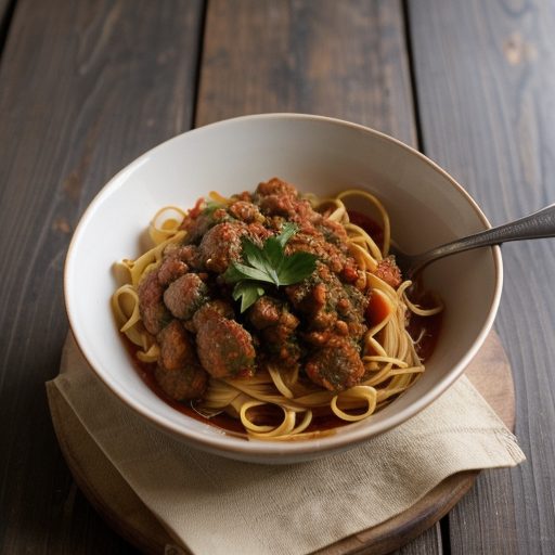 Italian Sausage Spaghetti Sauce recipe image