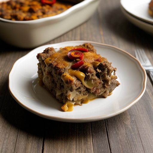 Italian Sausage and Chili Strata+ recipe image