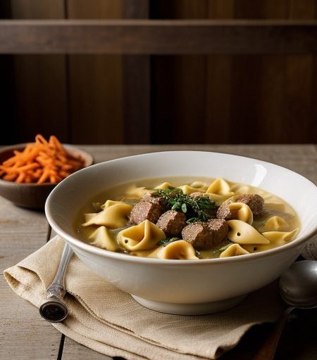 Italian Sausage and Tortellini Soup recipe image