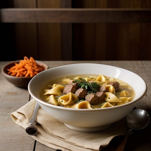 Italian Sausage and Tortellini Soup recipe image