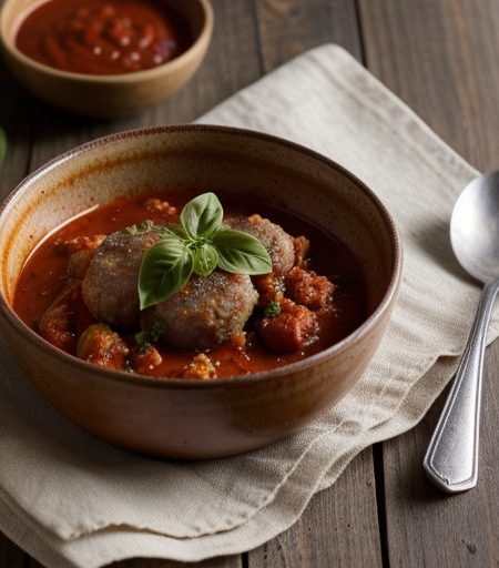 Italian Sausage in Tomato Sauce recipe image