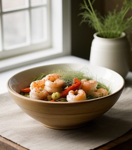 Italian Shrimp & Fennel Salad recipe image