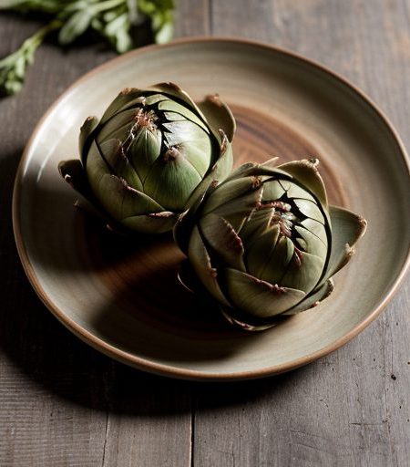 Italian Steamed Artichokes recipe image