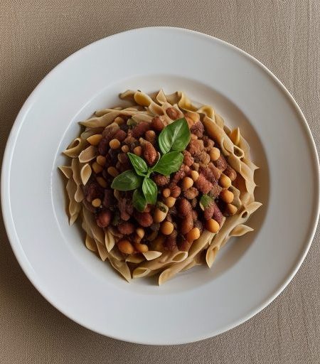 Italian-Style Beans & Pasta recipe image