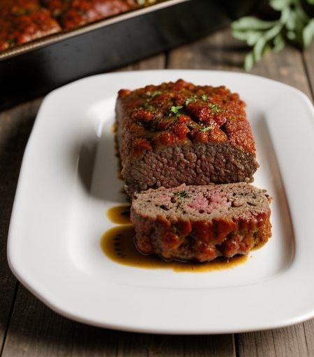 Italian Style Meat Loaf recipe image