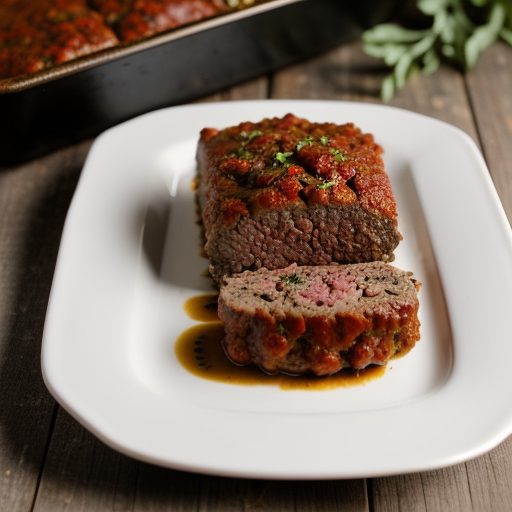 Italian Style Meat Loaf recipe image
