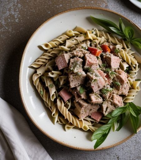 Italian-Style Pasta & Tuna Salad recipe image