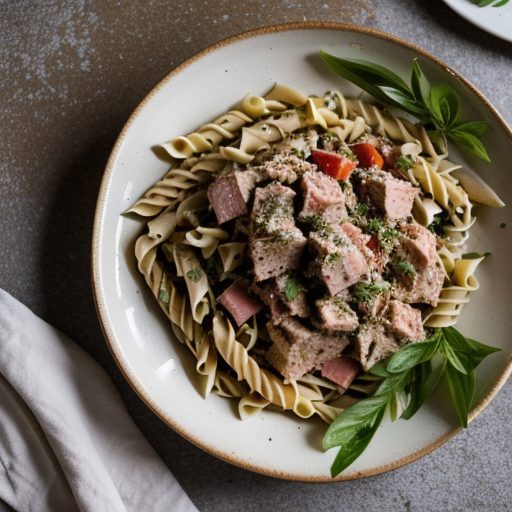 Italian-Style Pasta & Tuna Salad recipe image