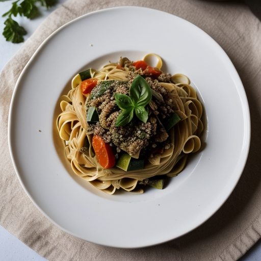 Italian-Style Vegetables With Pasta (Lf recipe image