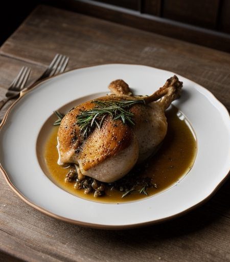 Italian: Sylvia's Class Act Dinner Theater Chicken Rosemary recipe image