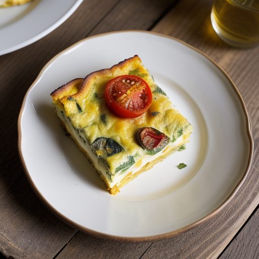 Italian Vegetable Frittata recipe image