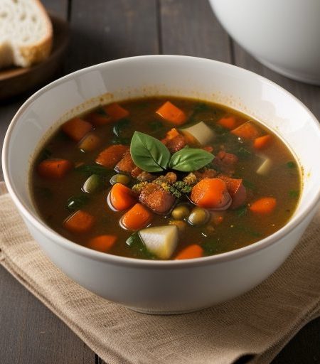 Italian Vegetable Soup recipe image