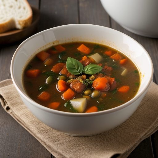 Italian Vegetable Soup recipe image