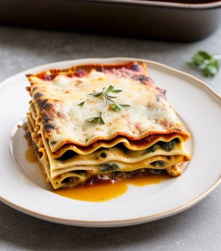 Italian Vegetarian Lasagna recipe image