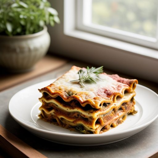 Italian Vegetarian Lasagna recipe image