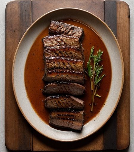 Jack Daniel's Grilled Chuck Roast recipe image