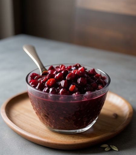 Jack Daniel's Spiked Cranberry Relish recipe image