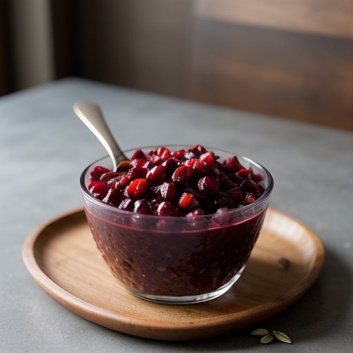 Jack Daniel's Spiked Cranberry Relish recipe image