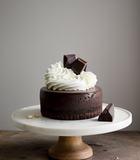 Jack Daniels Upside Down Double Chocolate Cheesecake recipe image