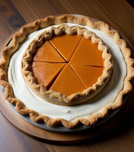 Jack-O'-Lantern Pie recipe image