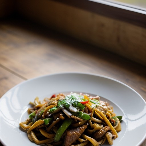 Jade and Ruby Stir-Fry recipe image