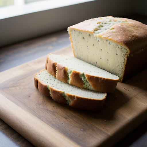 Jalapeno~ Cheese~ Sour Cream Bread Abm recipe image