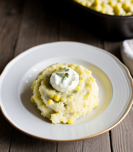 Jalapeno Corn Mashed Potatoes recipe image