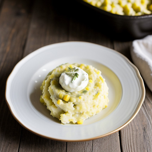 Jalapeno Corn Mashed Potatoes recipe image