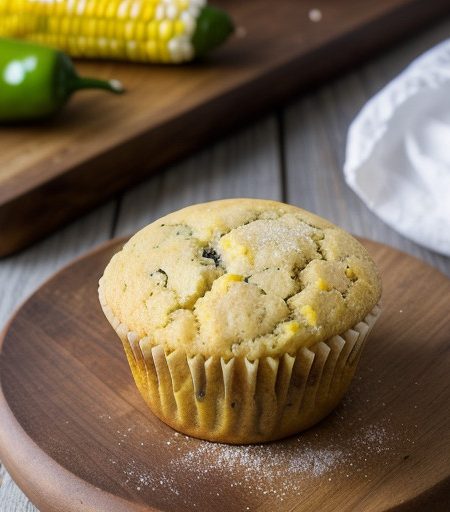 Jalapeno Corn Muffins recipe image