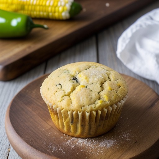 Jalapeno Corn Muffins recipe image