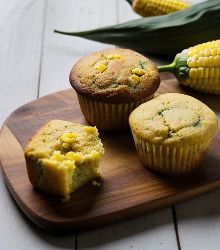 Jalapeno Corn Muffins recipe image