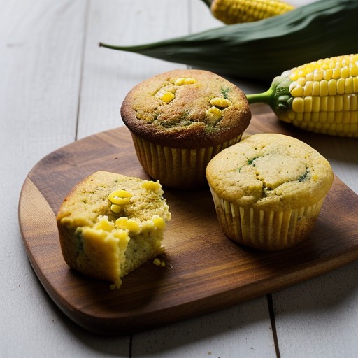 Jalapeno Corn Muffins recipe image