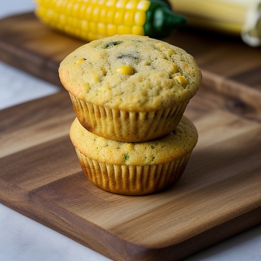 Jalapeno Jack Corn Muffins recipe image