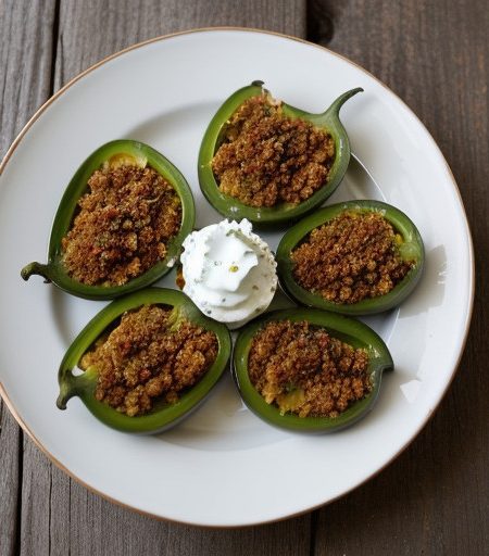 Jalapenos Stuffed With Chorizo and Cream Chee recipe image