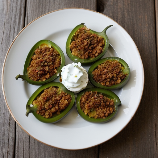 Jalapenos Stuffed With Chorizo and Cream Chee recipe image